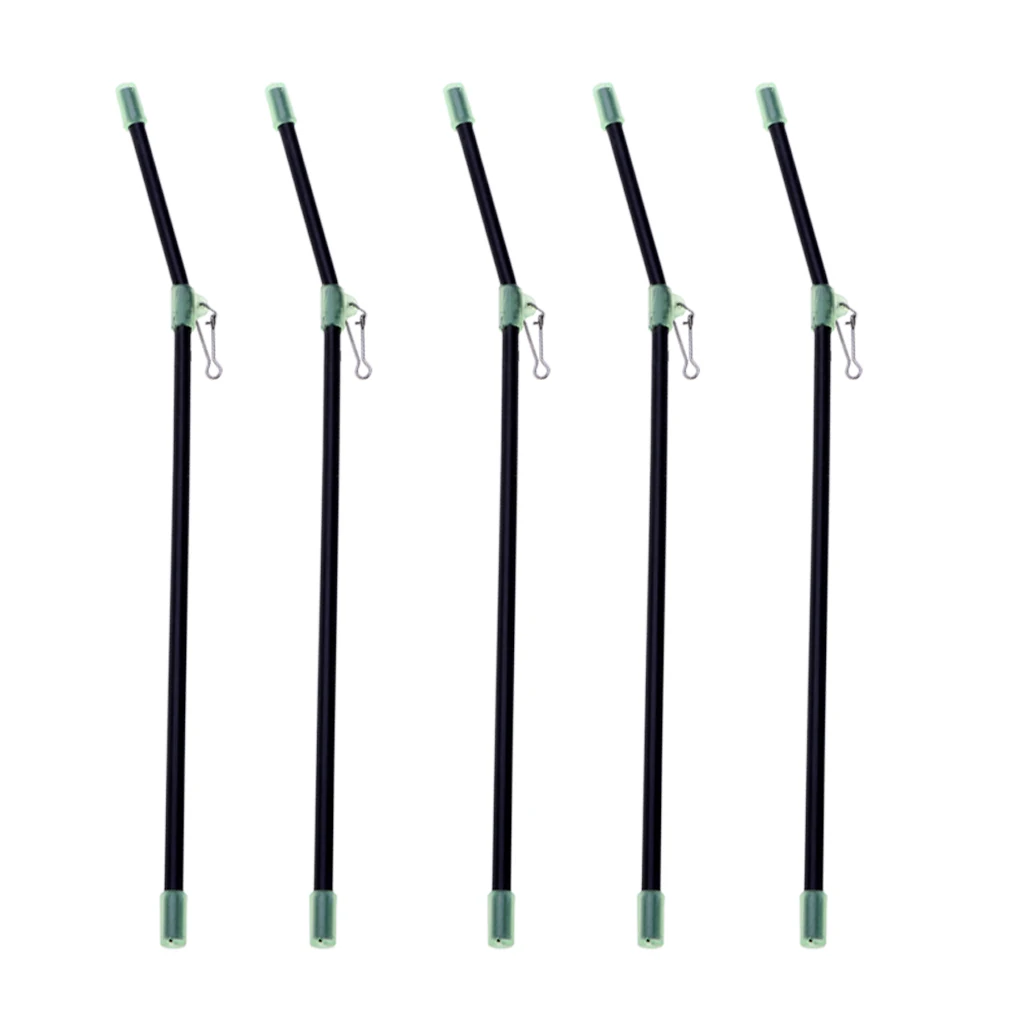 5 шт Анти-бум с сильной защелкой светящаяся рыболовная установка гнутые