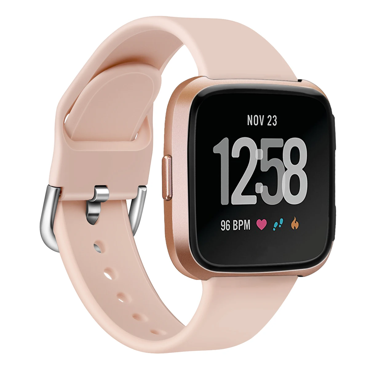 Замена Fitbit versa, ремешок Ремешок силиконовый браслет из дышащего материала, сменный спортивный ремешок для Fitbit часы Versa 61017