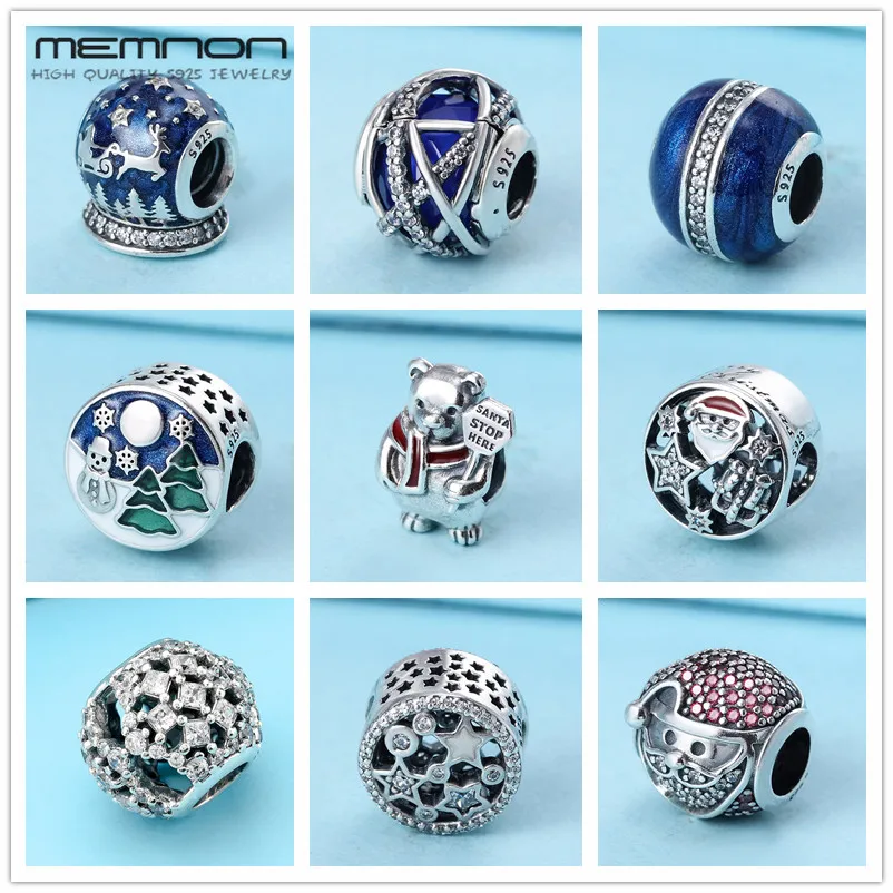 Шармы-подвески из серебра 925 пробы для браслета с бусинами | Украшения и