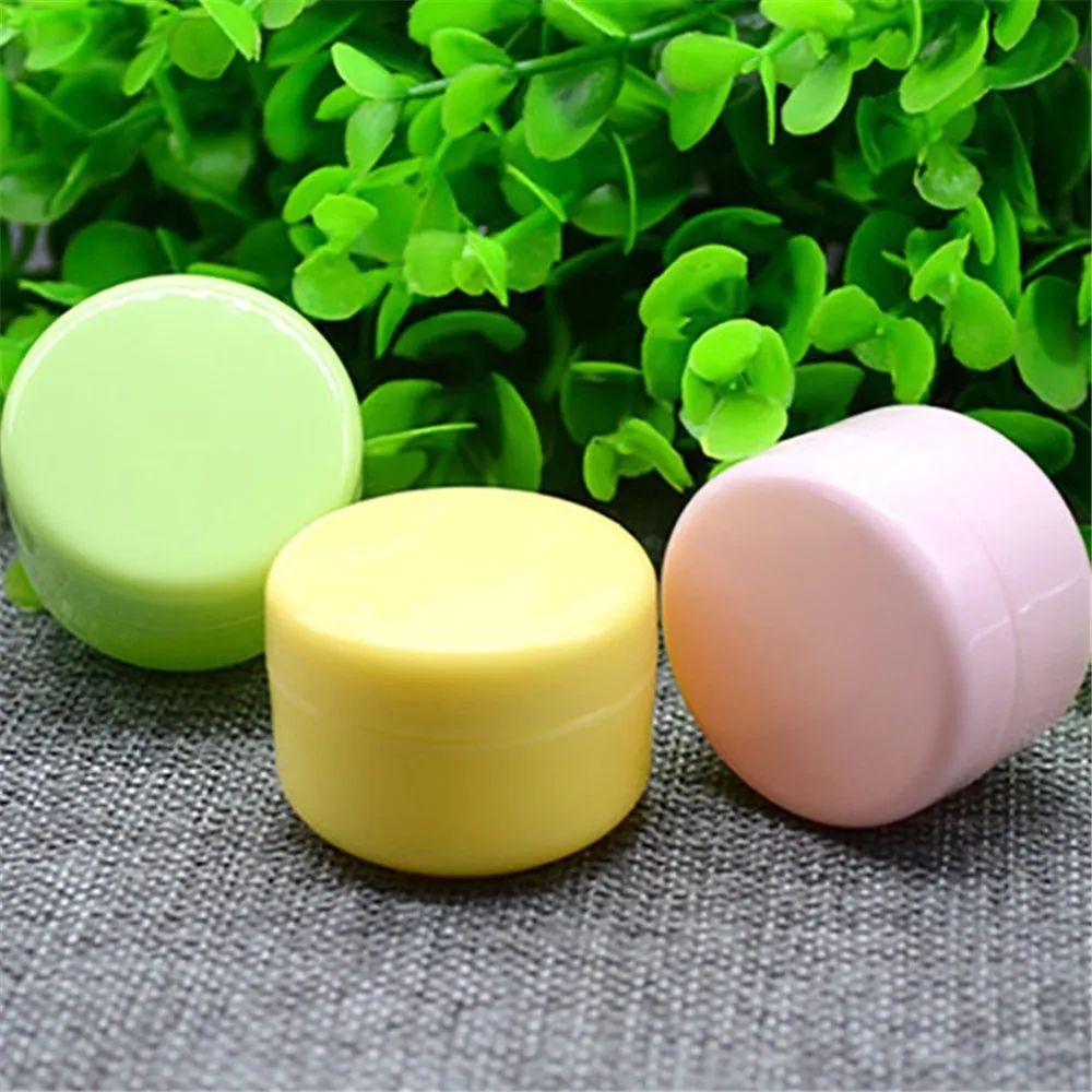 

2 шт., 20/50 г, баночка для макияжа, горшки, пустой пластик, крем для лица, сделай сам, лосьон, многоразовая бутылка для образцов, портативный женс...