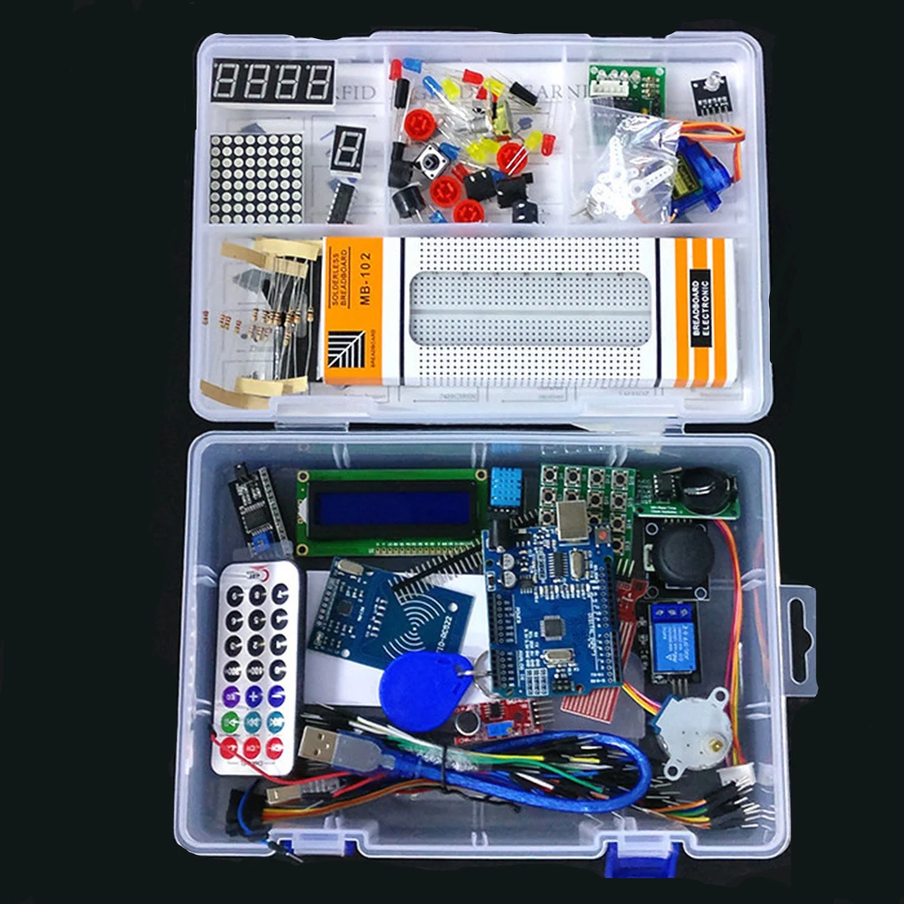 Обновленная версия стартовый комплект для Arduino UNO R3 RFID макетная плата обучающий комплект с розничной коробкой