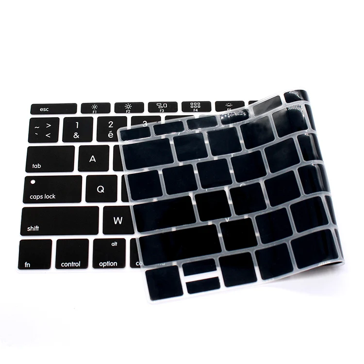 Французский французский США силиконовая клавиатура кожного покрова для Macbook Pro 13