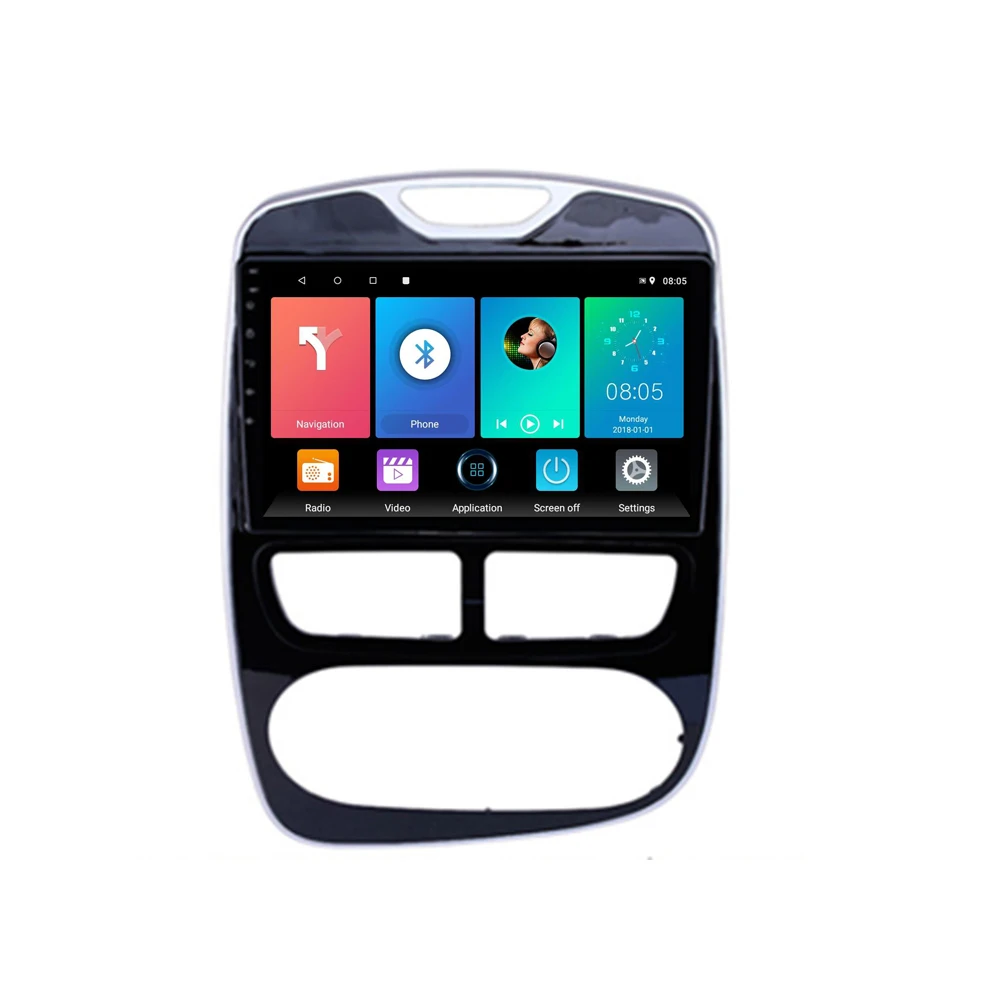 Автомагнитола easteregg для Renault Clio 2013- 2015 2 din Android автомобильное радио мультимедийный