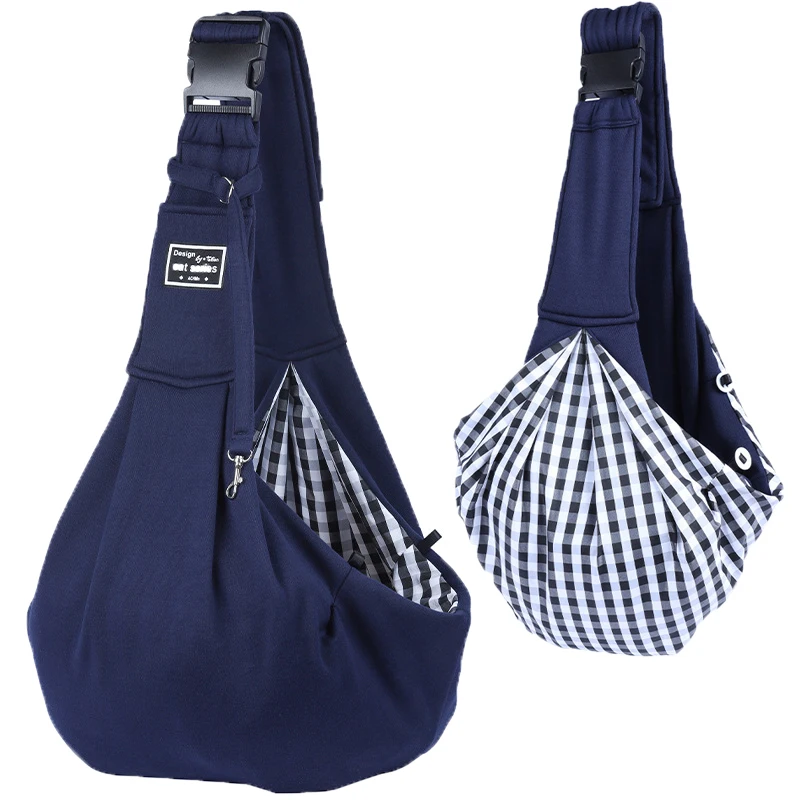 Сумки для домашних питомцев дорожный ранец переноски собак Регулируемый слинг