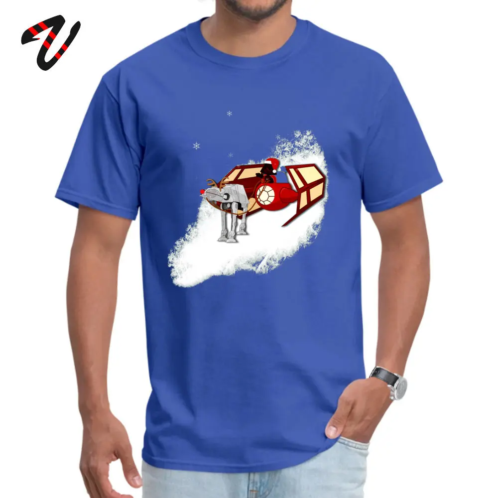 Walking in a Winter Vaderland Tops Shirt Hot Sale Crew Neck Design University Dragon Ball Fabric Men's T-Shirt Family |