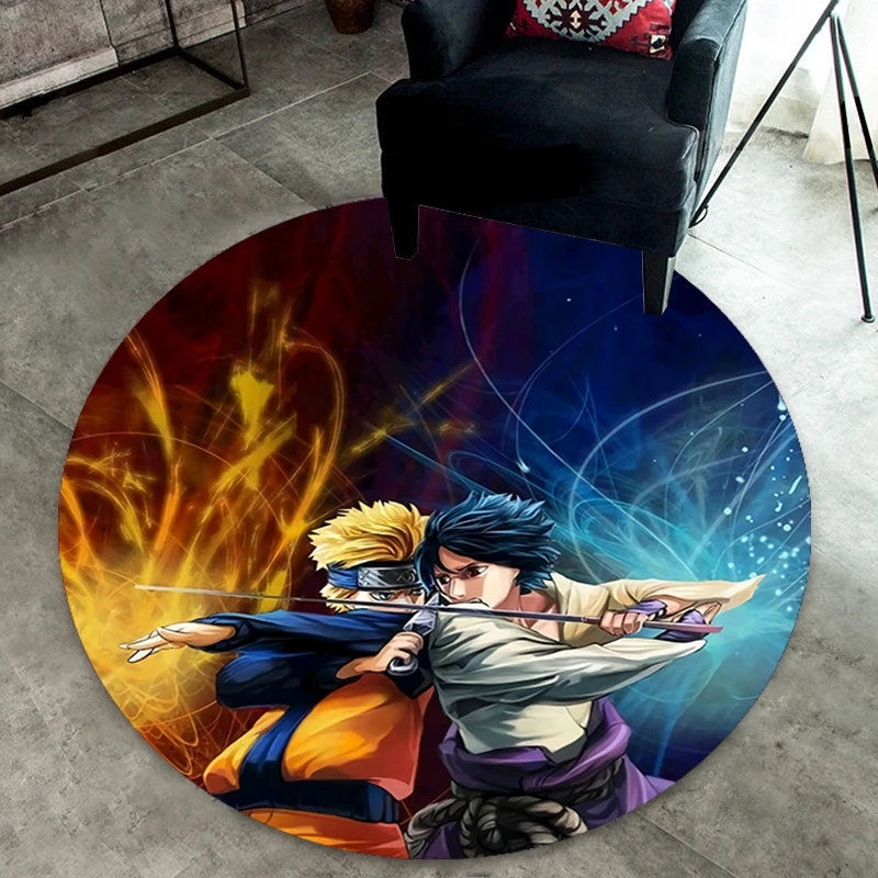 Мультяшный коврик ковер круглый дом отель Гостиная коврики Нескользящие