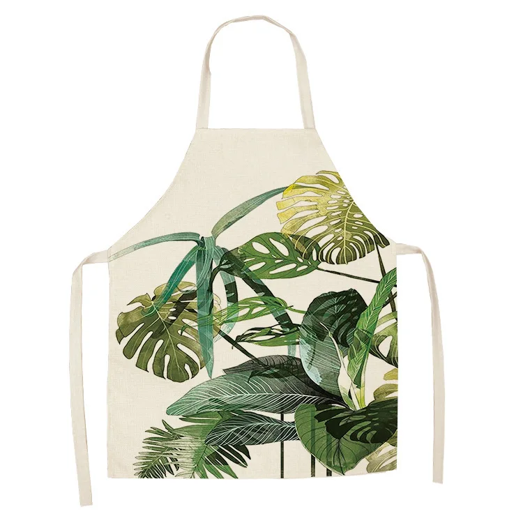 

New 2021 Landscape Leaves Hot High Quality Kitchen Baking Apron