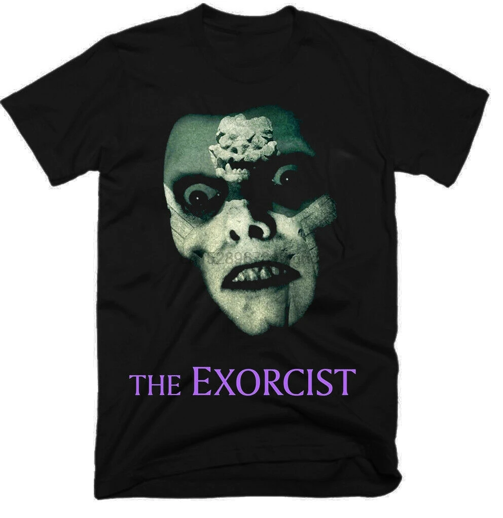 The Exorcist 1973 старый фильм 100 хлопок мужская футболка G0058 |
