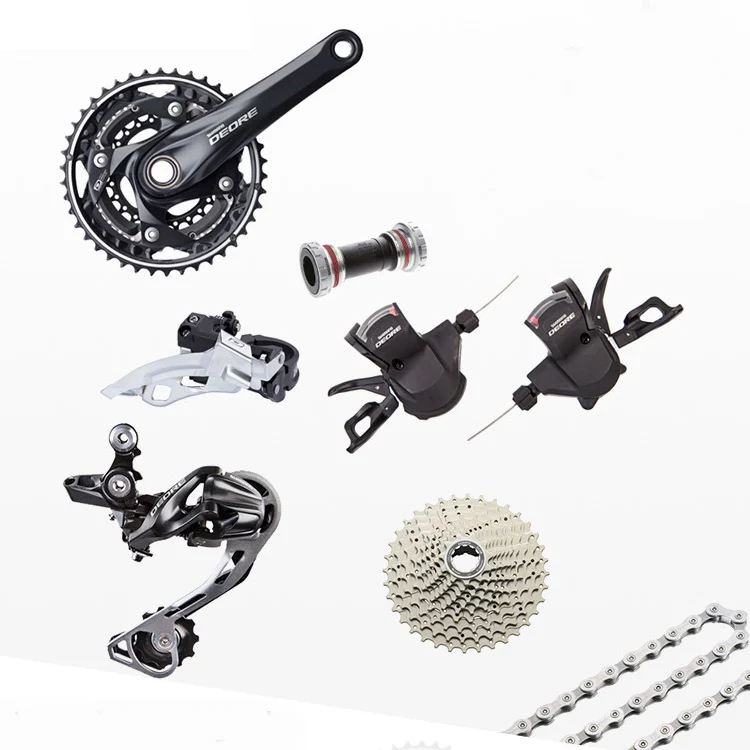SHIMANO DEORE M610 MTB набор для переключения на горный велосипед звездочки 3X10 30 скоростей