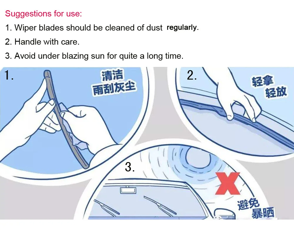 2 шт. набор лезвий стеклоочистителей на лобовое стекло 24 &quot+ 22&quot подходит для VOLVO