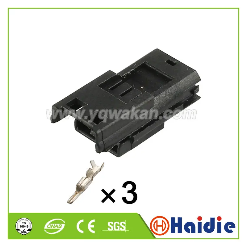 

Free shipping 2sets 3pin molex auto electric plastic housing plug waterproof plug connector 52116-0341