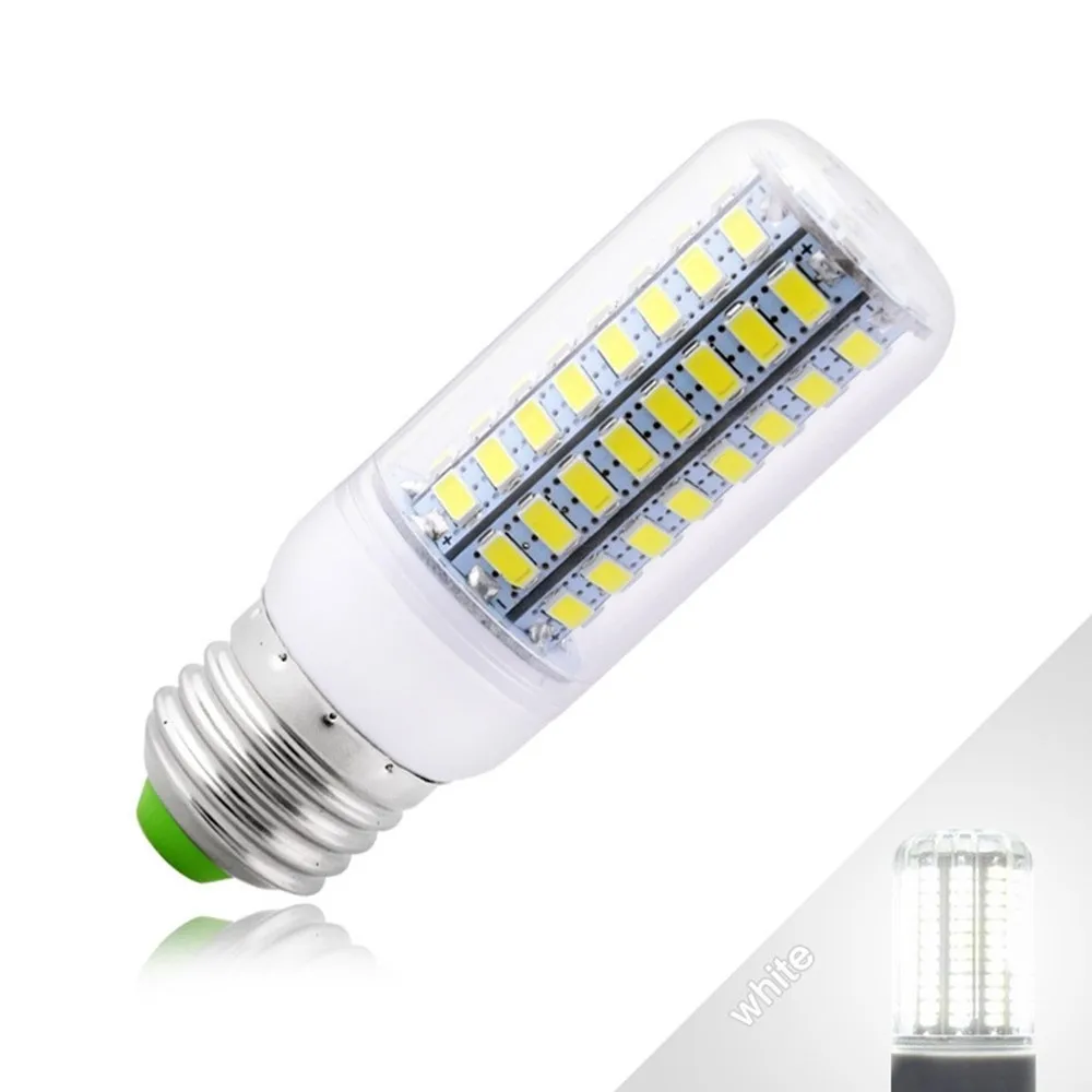 Светодиодная лампа E27 E14 кукурузная SMD5730 220 В светильник 24 36 48 56 69 72