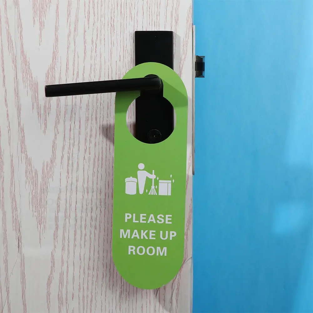 Bulletin Board Tips Tag Make up Room Cleaning Label Door Hanger Tags Knobs Pendant Do Not Disturb Signs | Дом и сад