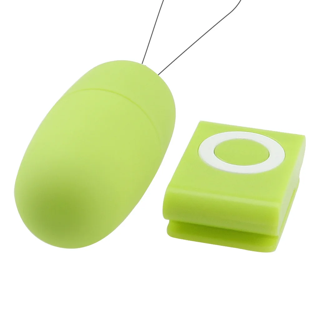 Водонепроницаемый 20 скоростей дистанционного управления вибрирующее яйцо для