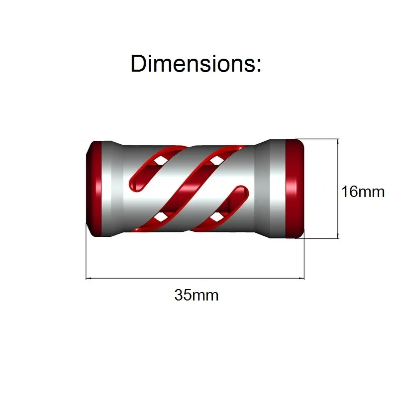 2 шт. ручки спиральной формы для рыболовной катушки из алюминиевого сплава ручка