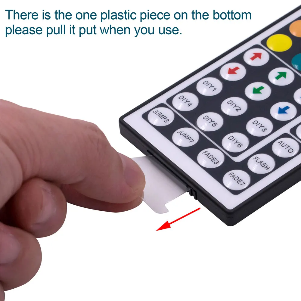 

Light Strip Led Plastic 150-LED 12V-5050RGB IR44 Light Strip Set with IR Remote Controller Light Strip Smart Light Strip rgb