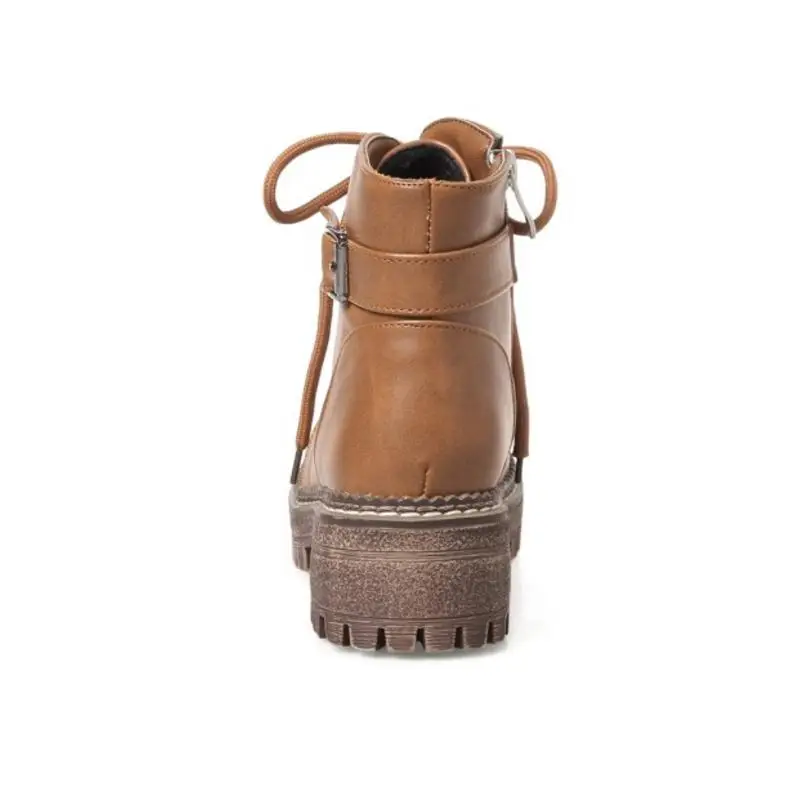 ZALAVOR/Размеры 33-44 женские сапоги на высоком каблуке толстом с перекрестными