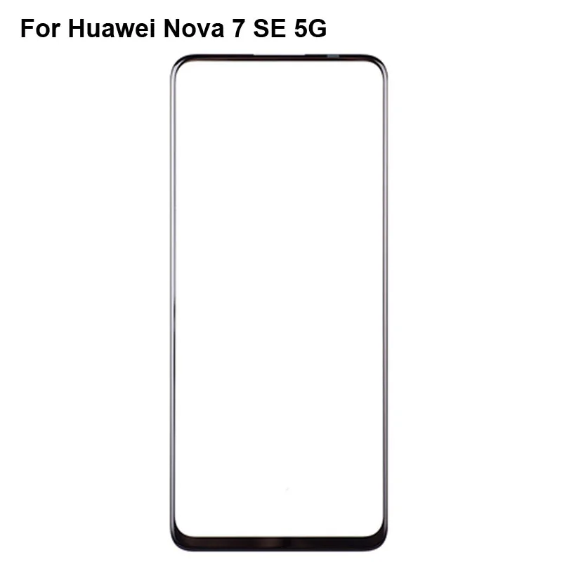 

For Huawei Nova 7 SE 5G Front Outer Glass Lens Repair Touch Screen Outer Glass without Flex cable For Huawei Nova 7SE 5G