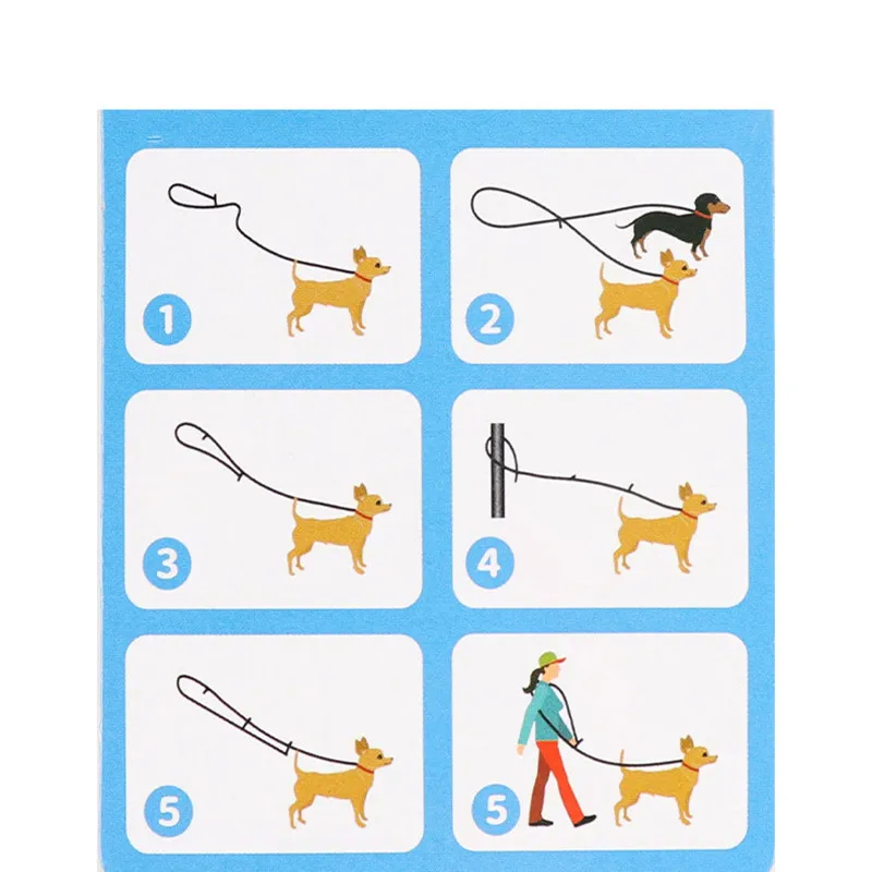 

Dog Leash Multifunctional Double Head Anti-Violent Impact Nylon Double Head Leash Pet Outdoor Walking Training Supplies 2M