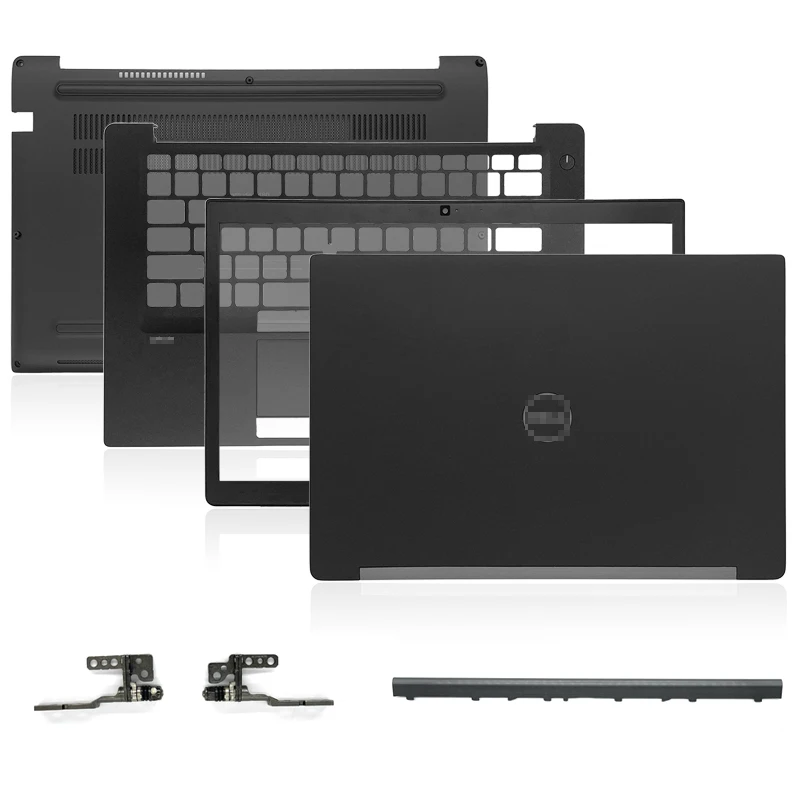 

Новинка, чехол для ноутбука Dell Latitude E7480, задняя крышка ЖК-дисплея/передняя рамка/петли/Упор для рук/Нижняя крышка, черный чехол без прикоснов...