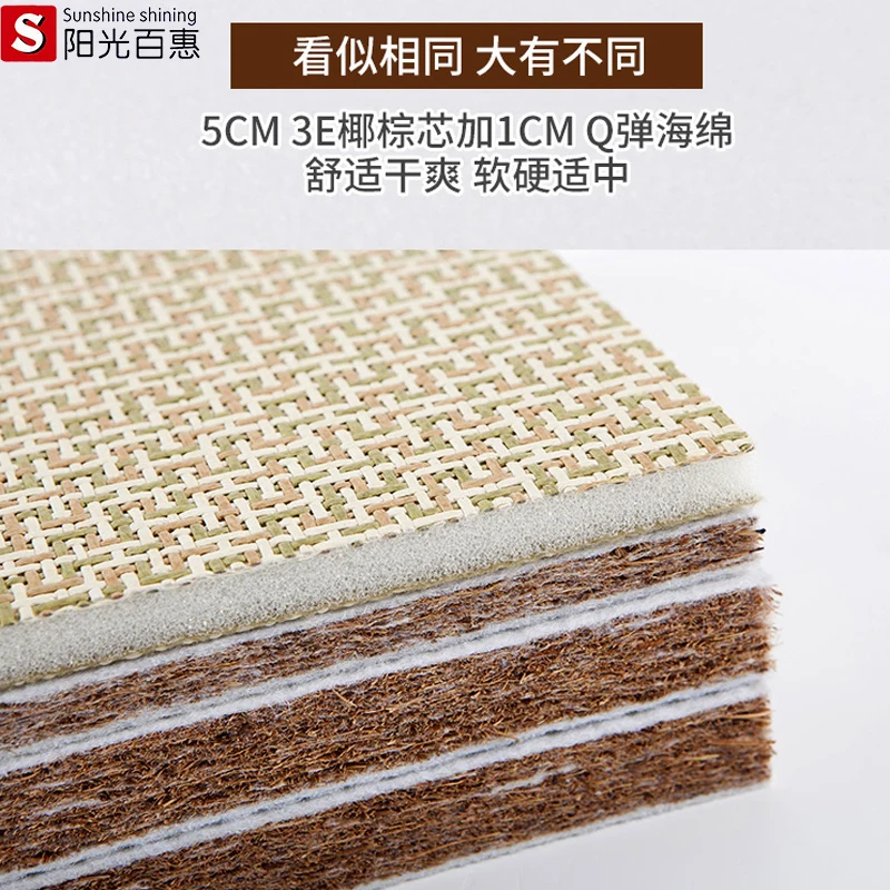 Массажная подушка для шеи с наполнителем из кокосового волокна глубокое