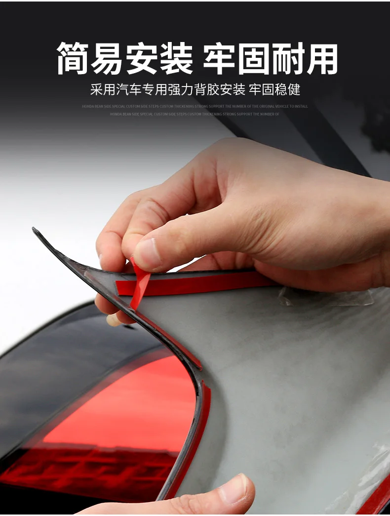 Автомобильный спойлер для заднего стекла из АБС пластика Toyota Rav4 RAV 4 2020 боковое