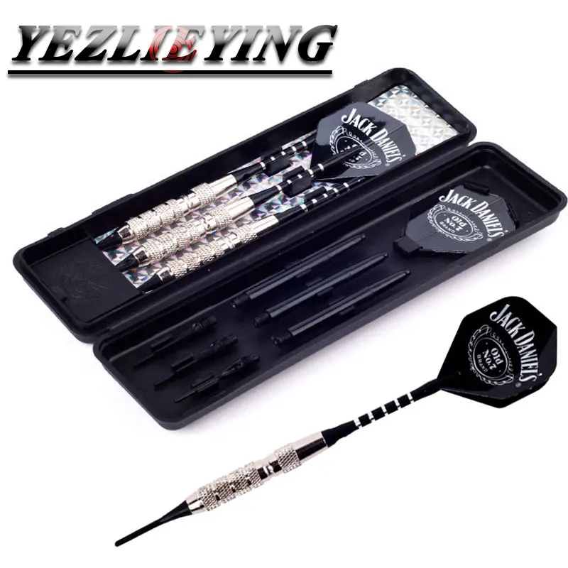 Профессиональные дротики 3 шт./компл. 18 г электронные мягкие для безопасной игры в