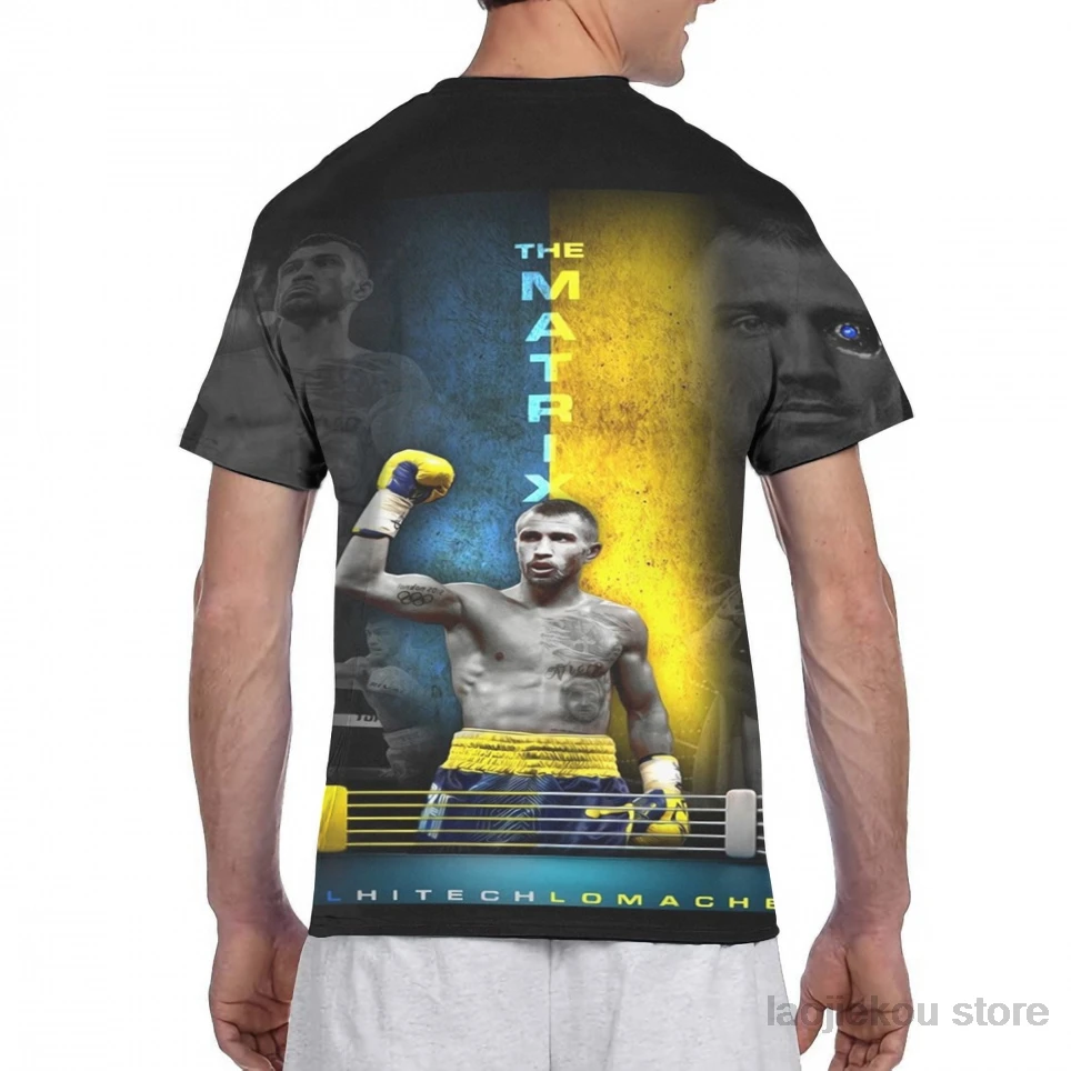 Vasyl Lomachenko-футболка для мужчин с изображением матрицы, женская модная футболка с принтом для девочек топы для мальчиков, футболки с короткими рукавами