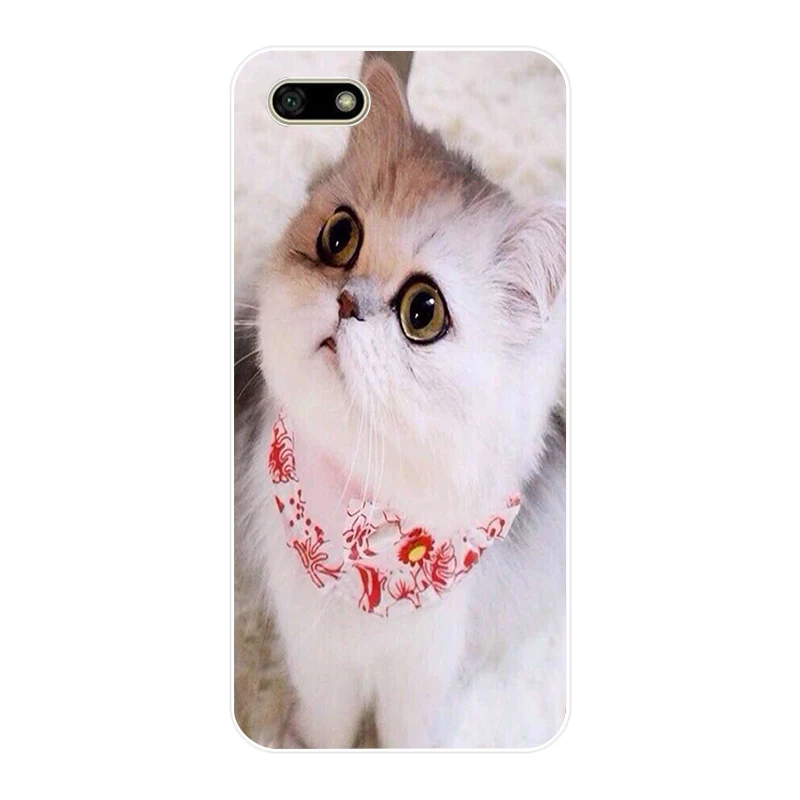 45 15 силиконовый чехол для huawei Honor 7A, чехол 5,45 дюйма, мягкий чехол для телефона huawei Honor 7A 7 A, DUA-L22, русская задняя крышка, чехол, бампер - Цвет: 45