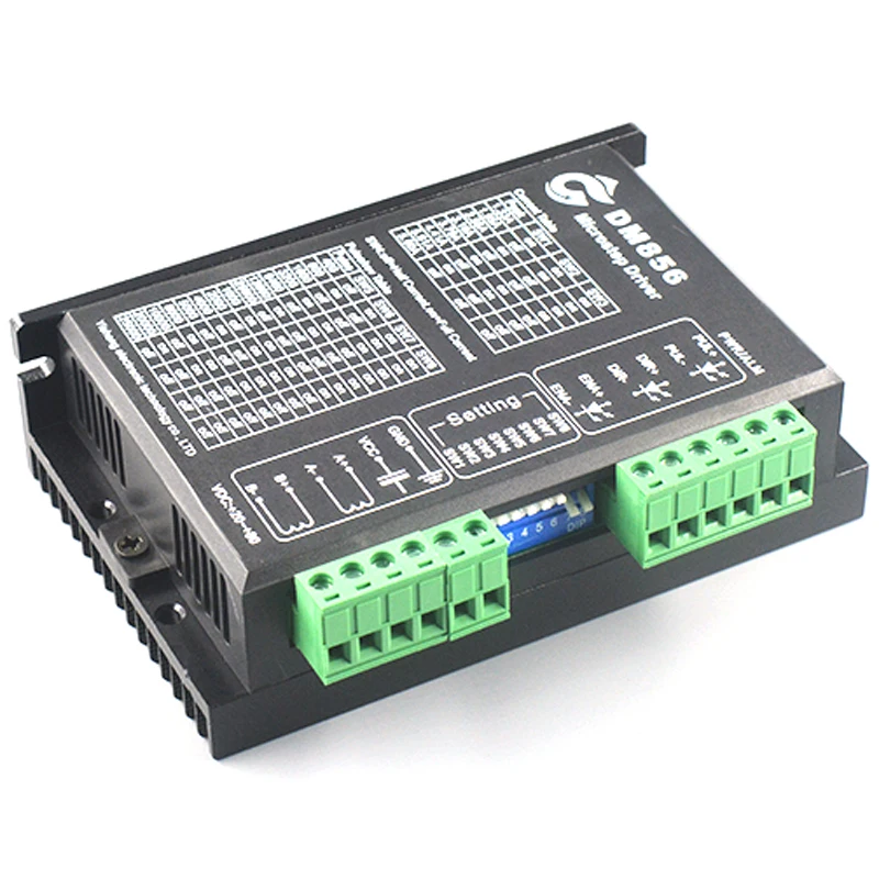 DM856 32-битная цифровая 57/86 Тип 128 подразделение Драйвер шагового двигателя 20-80VDC |