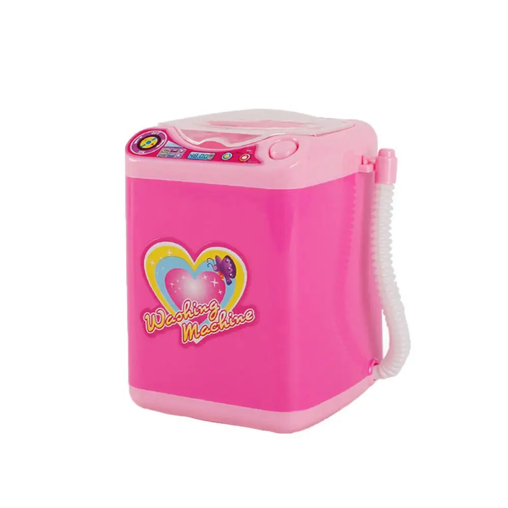 Мини-Кисть для макияжа чистящая электрическая розовая стиральная машина игрушки