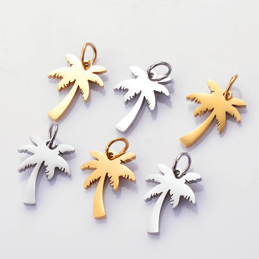 5 штук Оптовая продажа Нержавеющая сталь кулон ладони подвески-амулеты из дерева