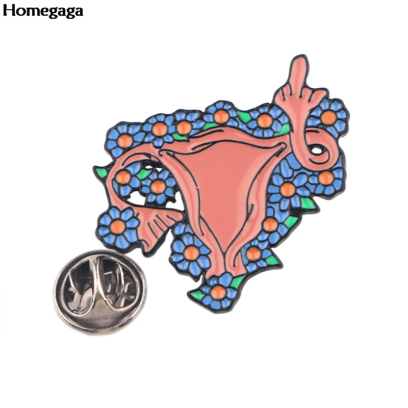 Homegaga Feminism значок женские булавки матки значки на куртку булавка юбка шапка Броши