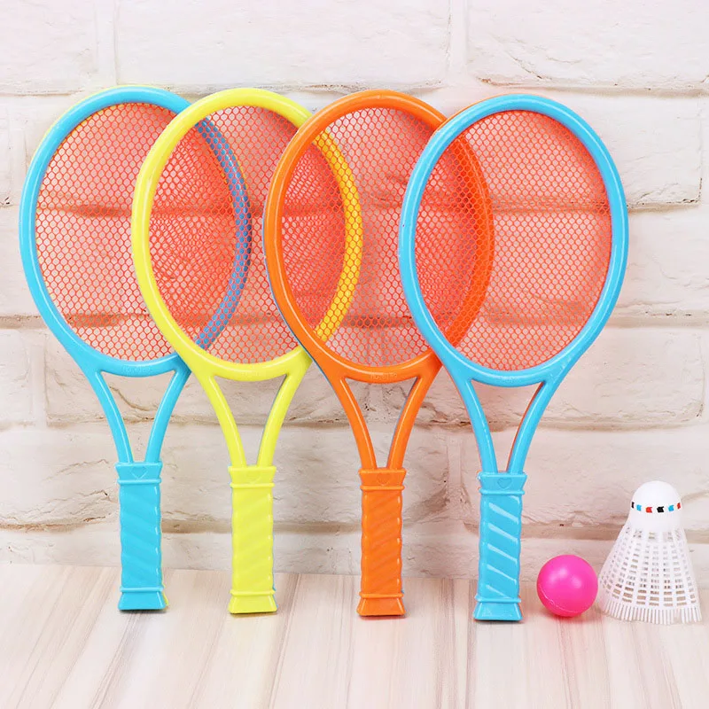 Badminton Tennis Rackets Balls Set Children Kids Outdoor Parent-Child Sports Educational Game Toys for | Игрушки и хобби