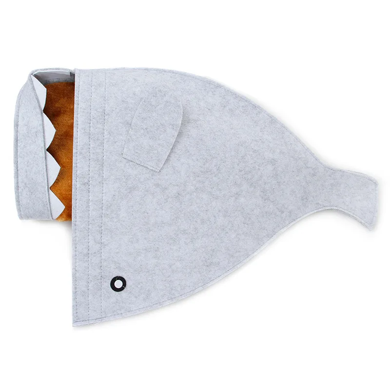 Funny Shark Shape Pet Dog Cat Bed House Mat Durable Kennel Doggy Puppy Cushion Basket Warm Portable Supplies | Дом и сад