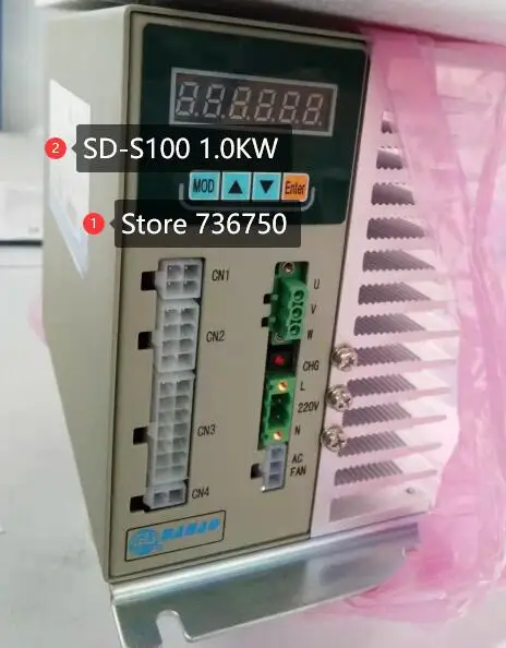 Оригинальная новая модель серводвигателя переменного тока Dahao драйвер