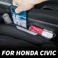 for honda civic 10th 2016 17 18 2019 2020 2021 central seat gap storage box storage storage box modified car accessories
