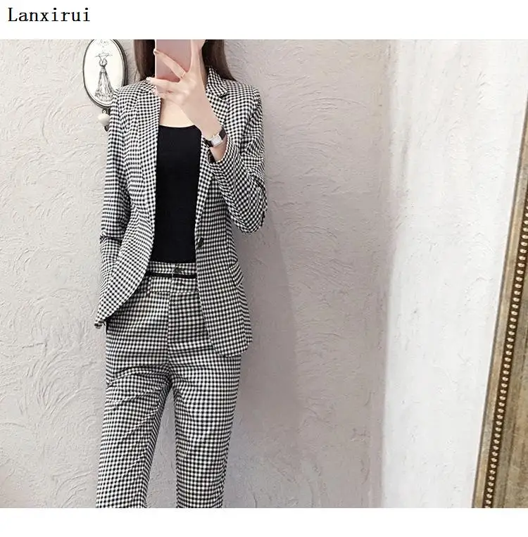 Женский Повседневный кашемировый шерстяной комплект из 2 предметов вязаный