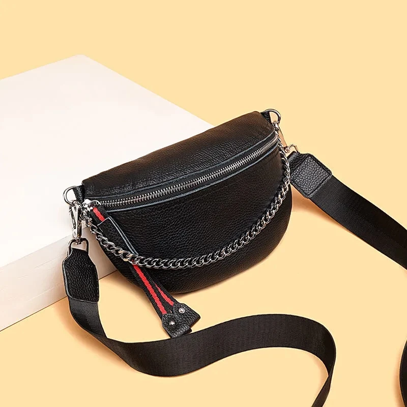 

Fashion chain shoulder strap design lady shoulder bag 2022 new leather lady messenger bag casual lady bag luxury design handbag