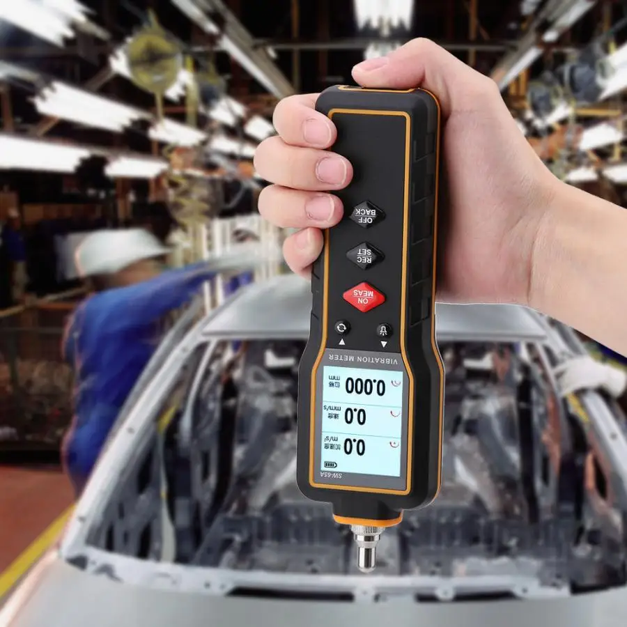 Ручной цифровой измеритель вибрации тестер измерительный аппарат ручной