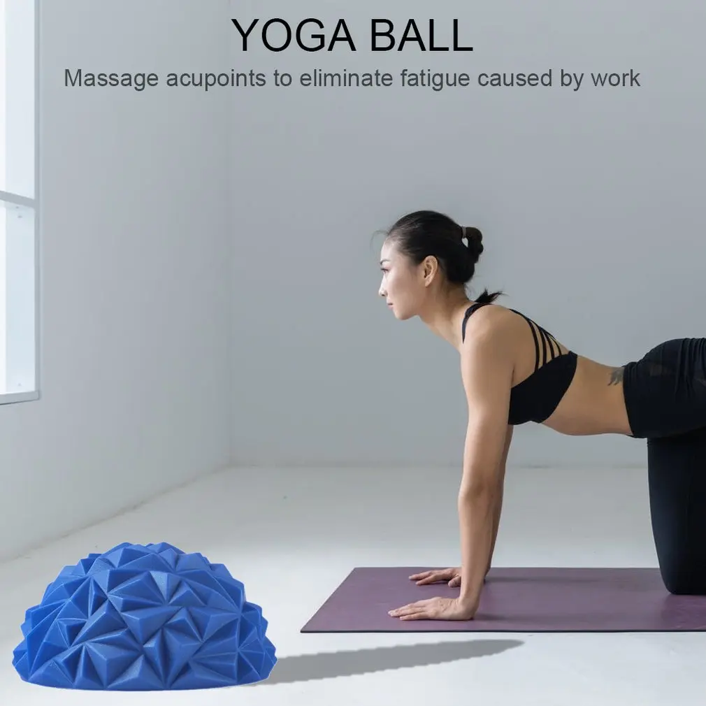 Массажный мяч Ежик расслабляющий мускул модный фитнес гандбол для ног