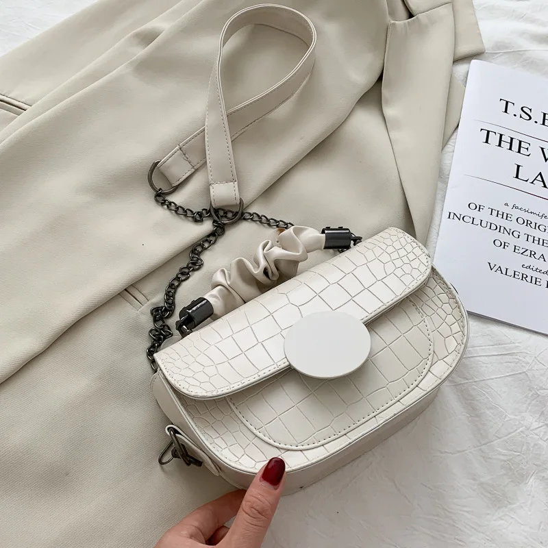 

Summer Small Bag Female Bag 2020 New Fashion High-quality Small Shoulder Bag Shoulder Messenger Bag Wild Saddle Bag