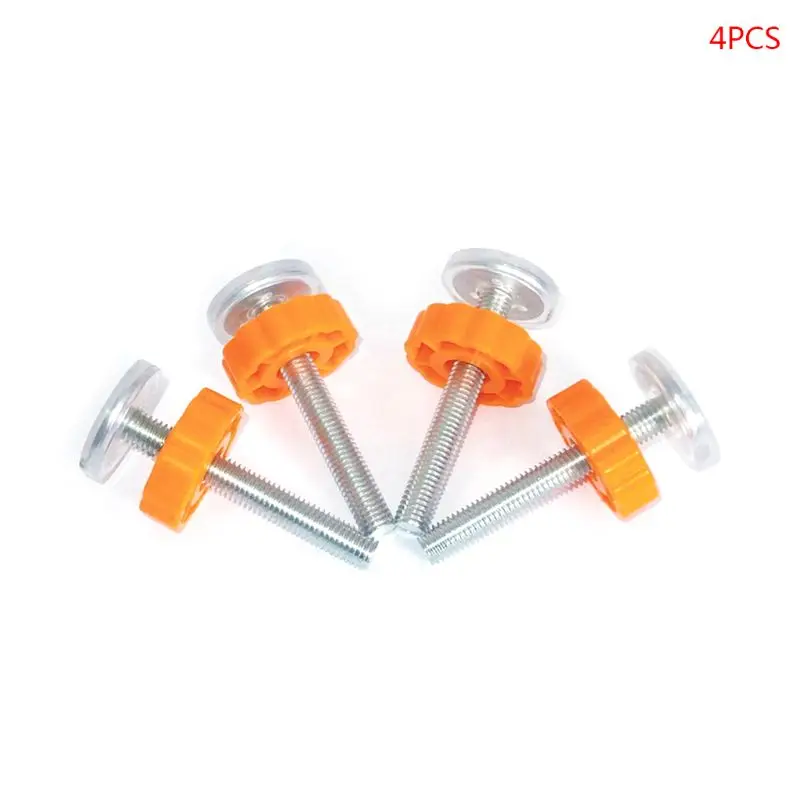 

50LE 4pcs M10 Bolt Baby Gate Threaded Spindle Rod Replacement Hardware Part Kit for Pet & Dog Pressure Mounted Safety Gate