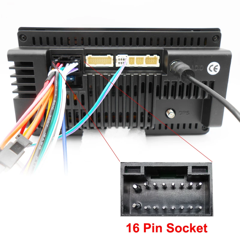 Жгут проводов для VW Quadlock 16-контактный разъем Quad Lock автомобильный