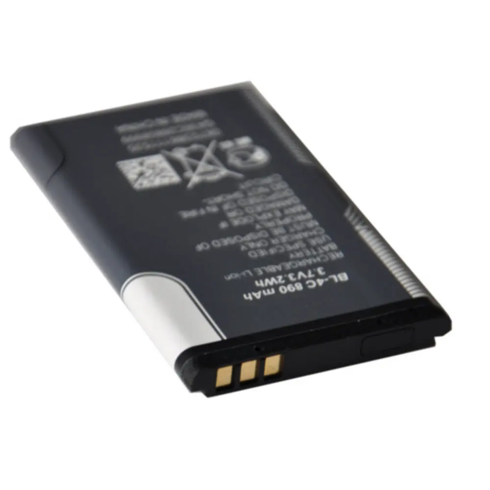 50 шт./лот BL 4C 890 мАч высокое качество батарея для Nokia 6100 6125 6136 6170 6300 7705 7200 7270 8208 BL4C