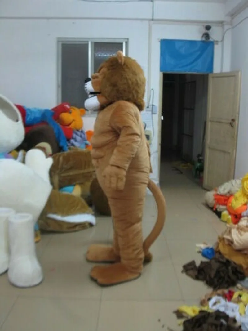 Костюм талисман бурый медведь пушистый костюм одежда для косплея вечеринки