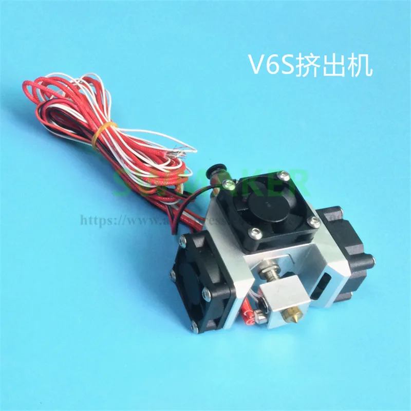 Efeito de Dissipação Ventiladores para Peças de Impressora Térmica com 3 Mais Novo Melhorou v6 Hexágono Final Quente Extrusora Super Pces 3010 3d 2021 E3d