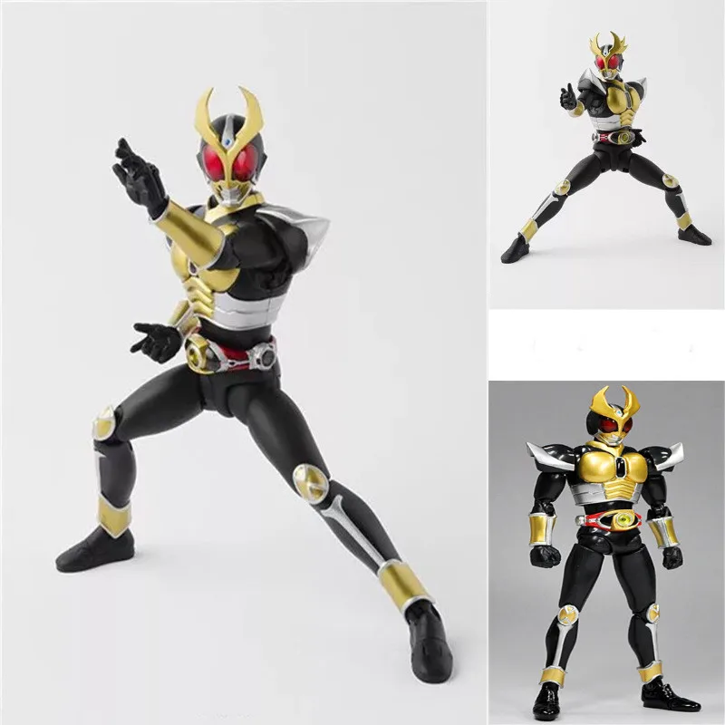 

Newest NECA Action Figure Super Man WD Masked Kamen Rider Real Bone Carving Earth Form Kuuga 16cm Movable Doll Model Toy Gift