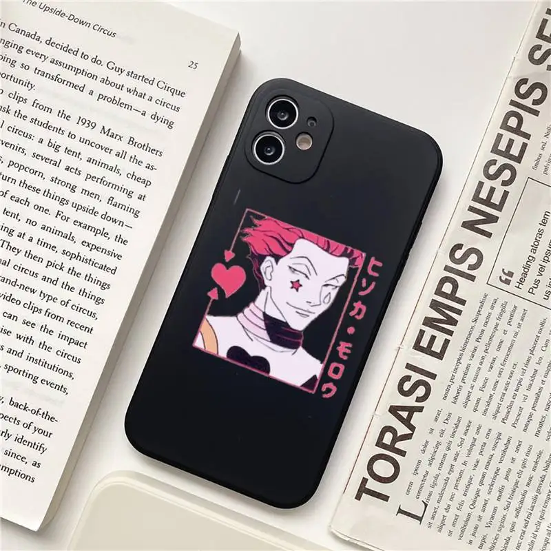 

Hunter X Hunter Killua Zoldyck Phone Case for iPhone 12 11 mini pro XS MAX 8 7 6 6S Plus X 5S SE 2020 XR
