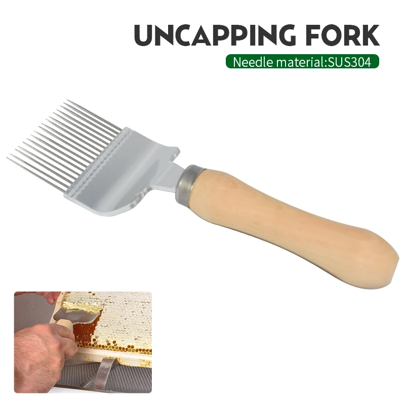 Инструменты для пчеловодства разгрузочная вилка пчелиный мед 17Pin иглы Sparse